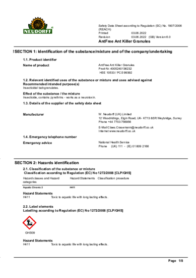 AntFree AntFree Ant Killer Granules