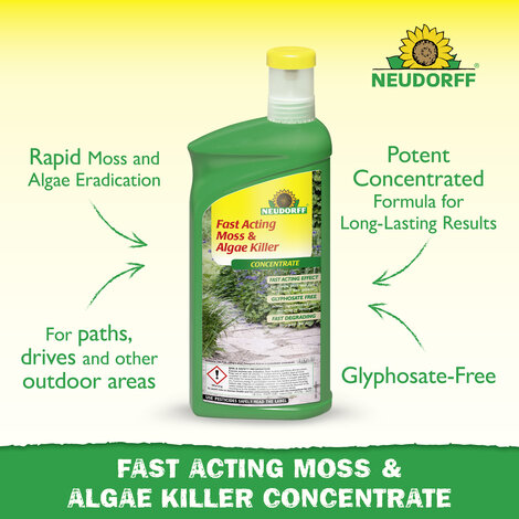 Fast Acting Moss & Algae Killer Concentrate Sprechende Bilder Bild 2