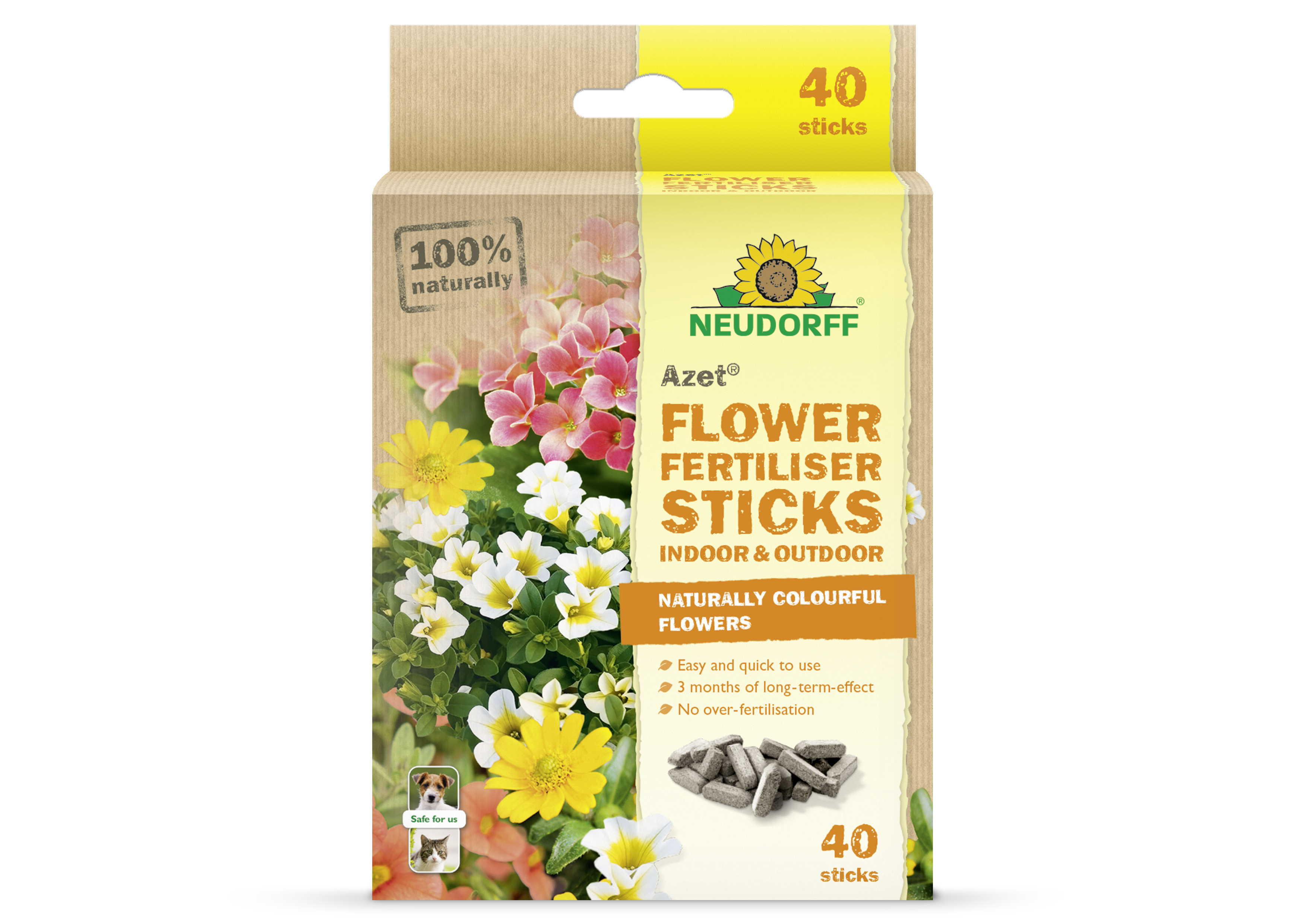 Azet FLOWER FERTILISER STICKS